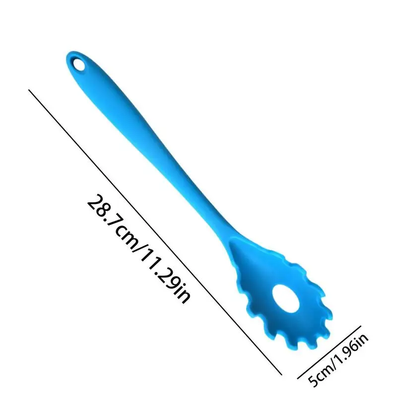 Spoon Spaghetti Pasta Noodle Claw Silicone Pasta Spoon Colander Spaghetti Server Fork Practical Tools Kitchen Accessories
