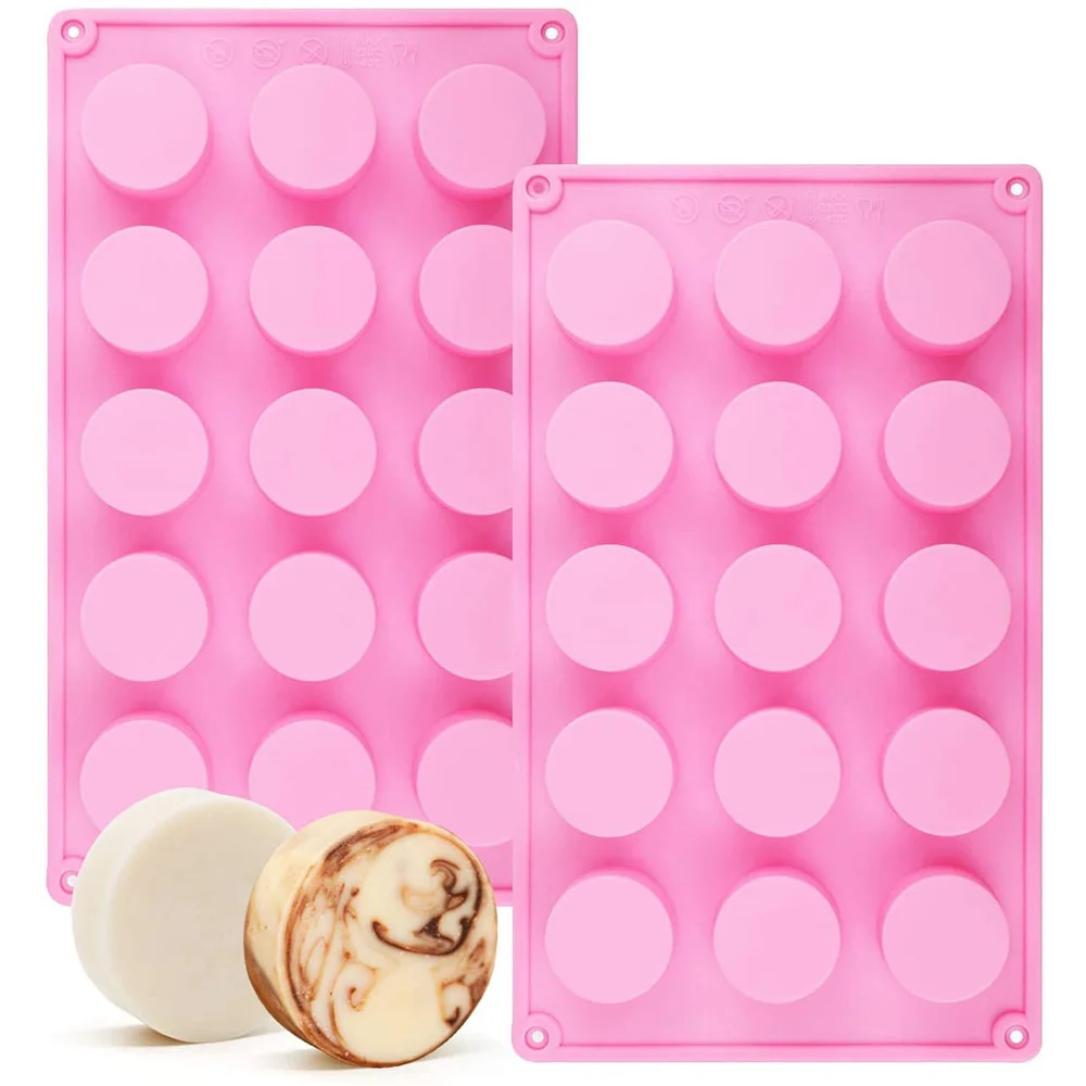 Silikolove Cylinder Silicone Soap Mold Round Silicone Molds For