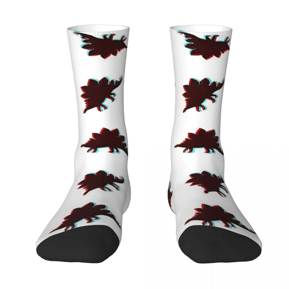 3D Stegosaurus Adult Socks Unisex socks,men Socks women Socks fashion potato chips 3d printing cotton socks for women unisex funny high ankle women socks creative snack patterned winter sock