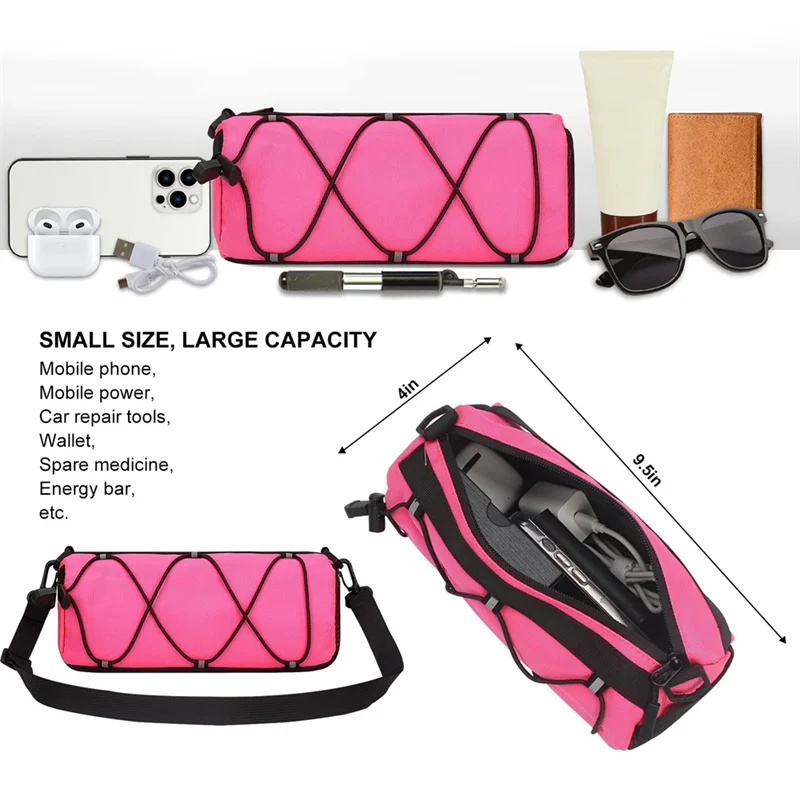 ABHT-Borsa da manubrio per bicicletta adatta per mountain bike da strada Borsa anteriore multiuso portatile - immagine 6