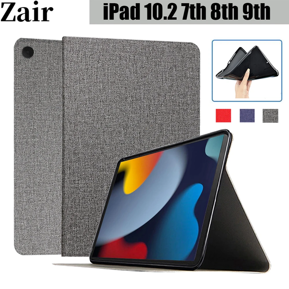 

Flip Case For For iPad 10.2 7th 8th 9th Generation PU Leather Tri-Fold Stand Smart Cover for For iPad 10.2 2019 2020 2021 Case