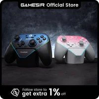 GameSir Super Nova Wireless Switch Controller with Charging Station, Hall Effect Joystick for PC Nintendo Switch 2 Android Phone
