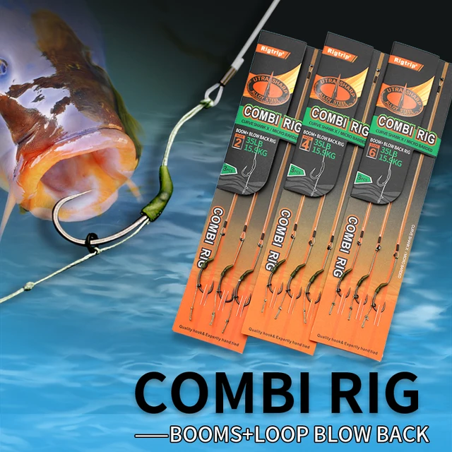 Carp Fishing Accessories Ready Made Combi Rigs Slid D Hair Rig Ready Made Tied Rigging With Fishing Line Boilie Hook Carp Fishing Accessories Ready Made Combi Rigs Slid D Hair Rig Ready Made Tied Rigging With Fishing Line Boilie Hook