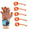 Finger Strength Trainer 5Pcs Elastic Silicone Finger Exerciser & Hand Strengthener Finger Stretcher Hand Grip Strengthener For