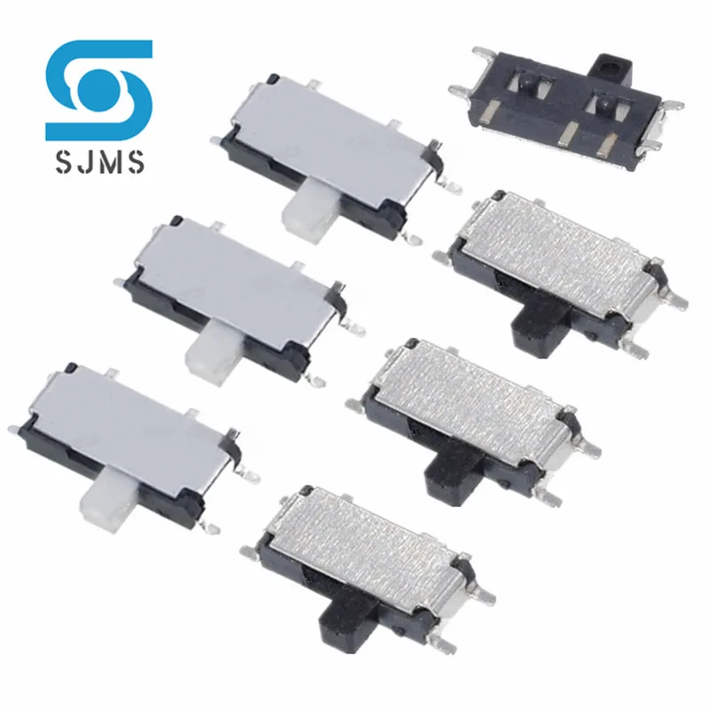 20PCS-7-Pin-Mini-Slide-Switch-On-OFF-2Position-Micro-Slide-Toggle ...