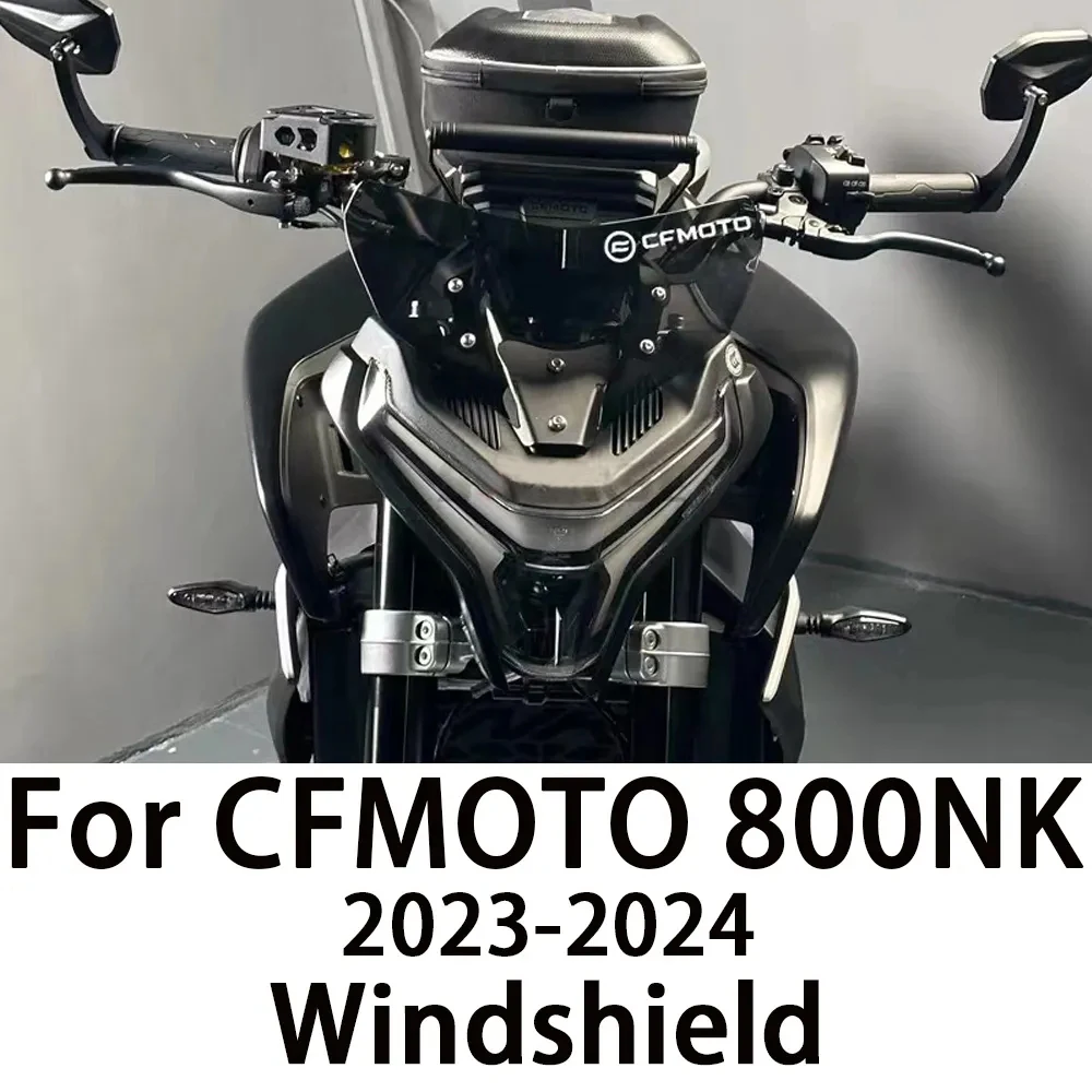 

Аксессуары для CFMOTO 800NK лобовое стекло 2023 800 NK спортивный козырек для мотоцикла с монтажным кронштейном отражатель 800NK лобовое стекло