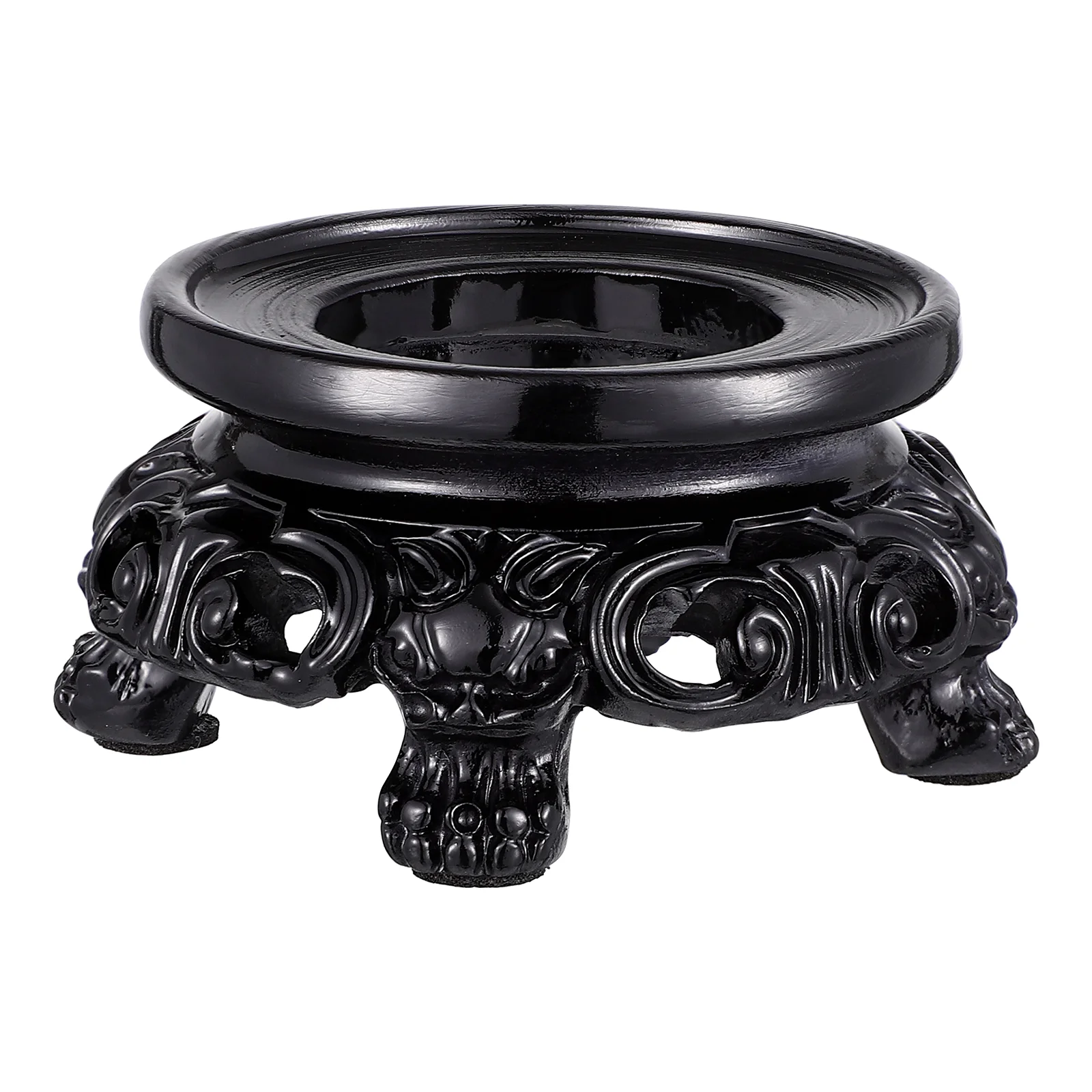 

Stand Crystal Base Gazing Sphere Synthetic Resin Holder Bowl Stands Display Ball