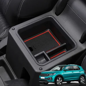 ABS Auto Armlehne Storage Box für Volkswagen VW Tcross T-Kreuz