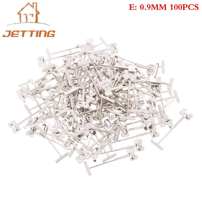 Tile Leveling System Clearance Tool Construction Tool 100pcs 0.9/1.2/1.5mm Steel Needle Sample Can Replace Tile Leveling Device tile spacers tile leveling clips tile leveling tools