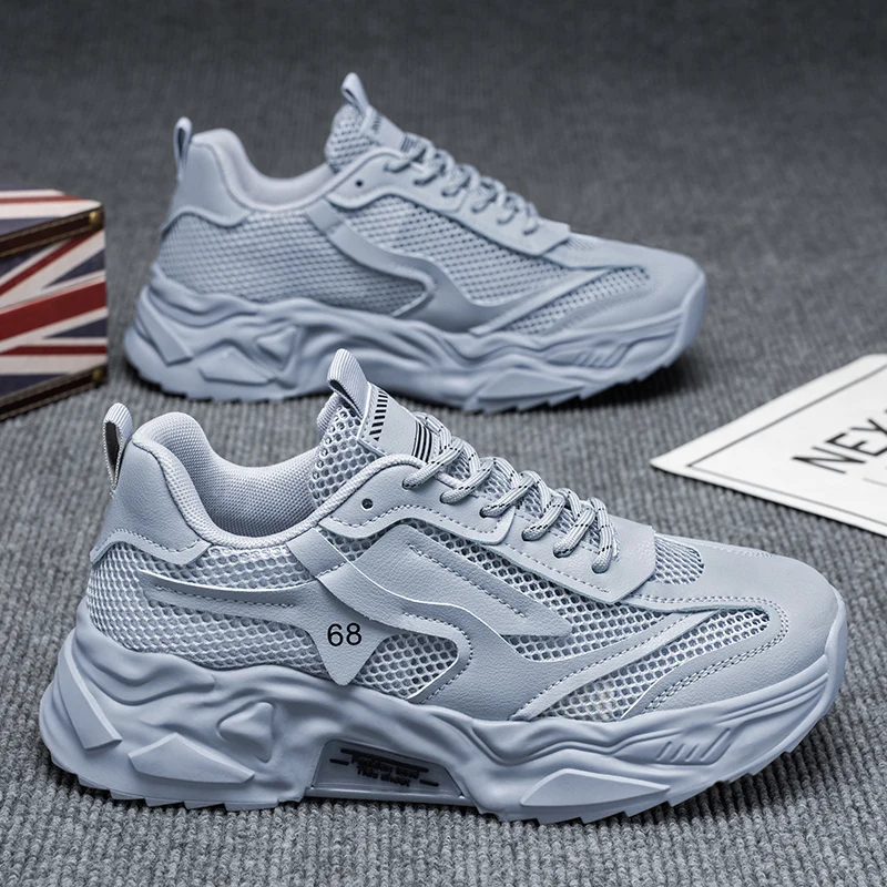 Fashionable Men's Casual Shoes, Breathable for Outdoor Sports, Suitable for Outdoor Leisure Wear, Breathable and Comfortable Shoes, Summer Outdoor Breathable Sports Shoes.