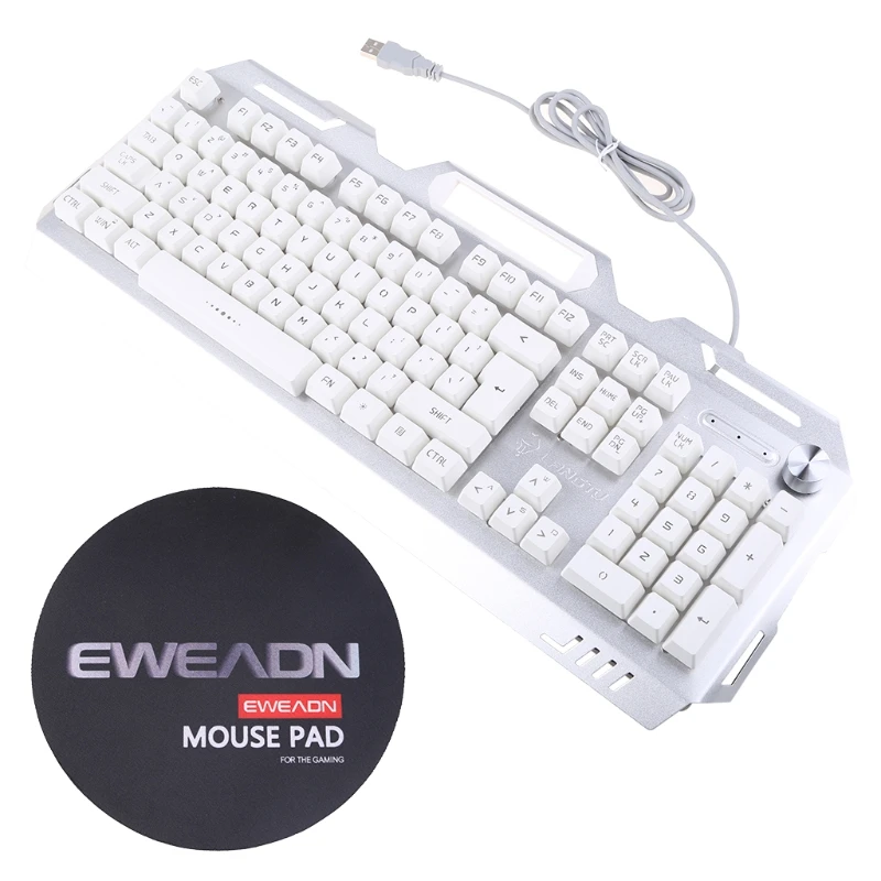 

Клавиатура с RGB-подсветкой, проводная клавиатура Rainbow, геймерские игровые аксессуары, Прямая поставка