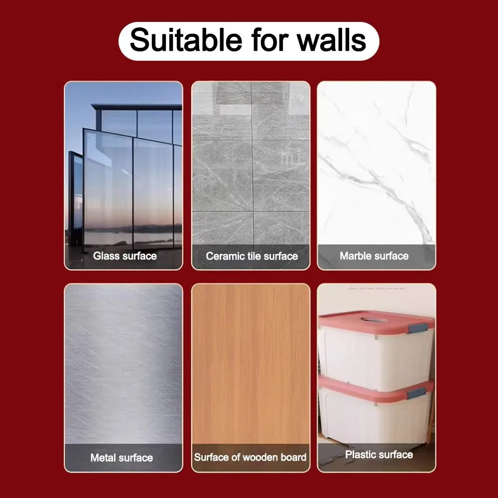 4/5Pcs 이동식 초강력 양면 접착 방수 재사용 가능한 그리드 접착 테이프 스티커 스트립