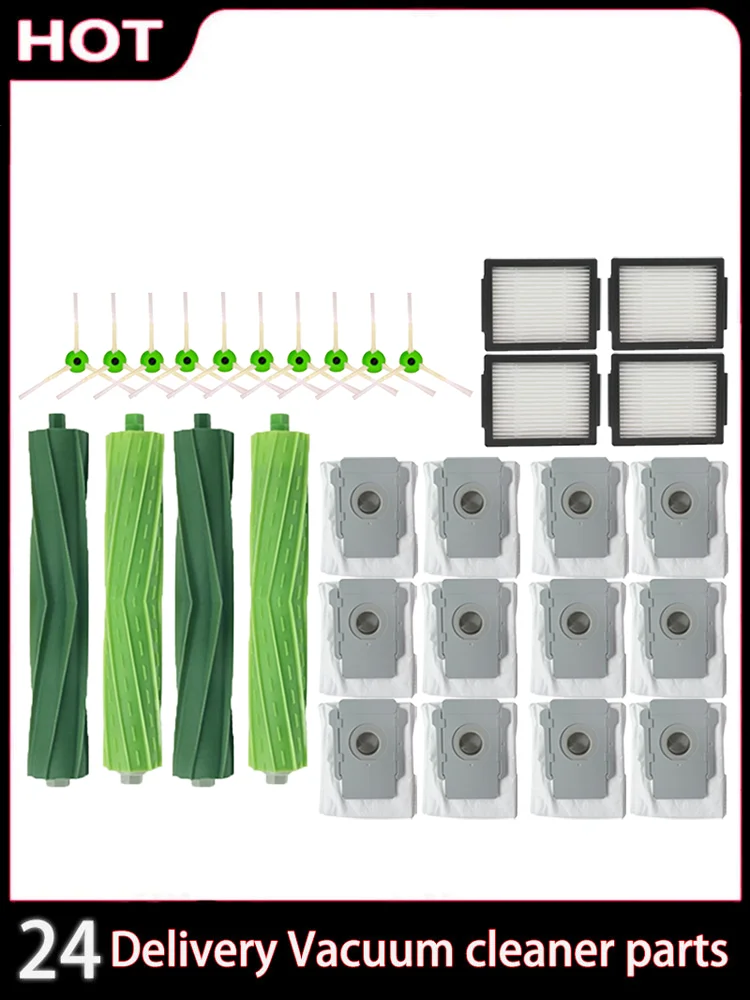 Description Picture 2 of itemPara iRobot Roomba i7 i7 i6 i8 i3 Plus E5 E7 E & I Series filtro Hepa Cepillo Lateral cepillo principal accesorios de repuesto p