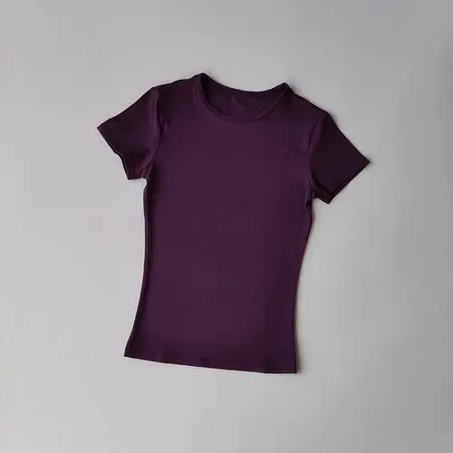 Women's Outdoor Sports Shirt Yoga Wear Fitness T-Shirt Quick Dry Running T-Shirt Workout Top Female Sportswear Exercise Clothing - Image 10