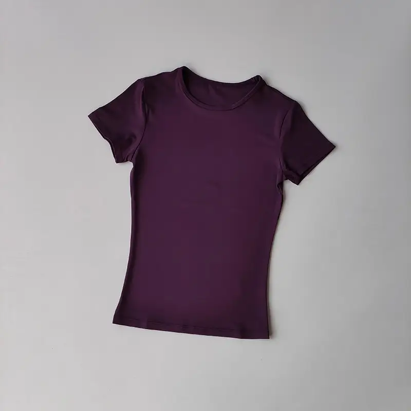 Women's Outdoor Sports Shirt Yoga Wear Fitness T-Shirt Quick Dry Running T-Shirt Workout Top Female Sportswear Exercise Clothing - Image 10