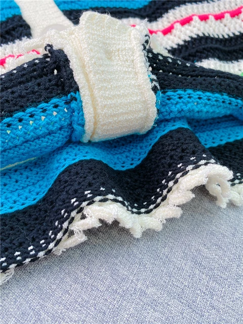 Desfile a Elegância na Primavera com o Cardigã Tricô Listrado da Sweet and Fresh S Home 3 Cardigã Tricô Listrado da Sweet and Fresh S Home