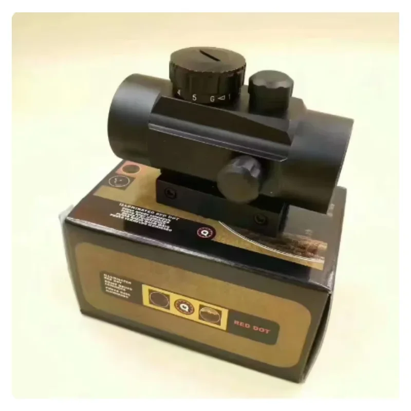 For Precision 1x40 Riflescope Hunting Holographic Red Dot Sight Collimator Airsoft Dot Sight Scope 11mm 20mm Rail Mount