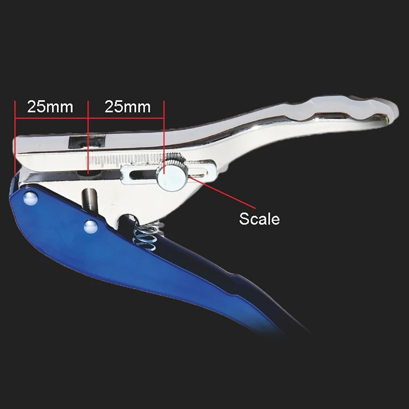 AGUZXTM 8mm Single Hole Punch Pliers - For PVC, Edge Banding, Paper Craft & Bank Cards, Heavy Duty Handheld Puncher - View #9