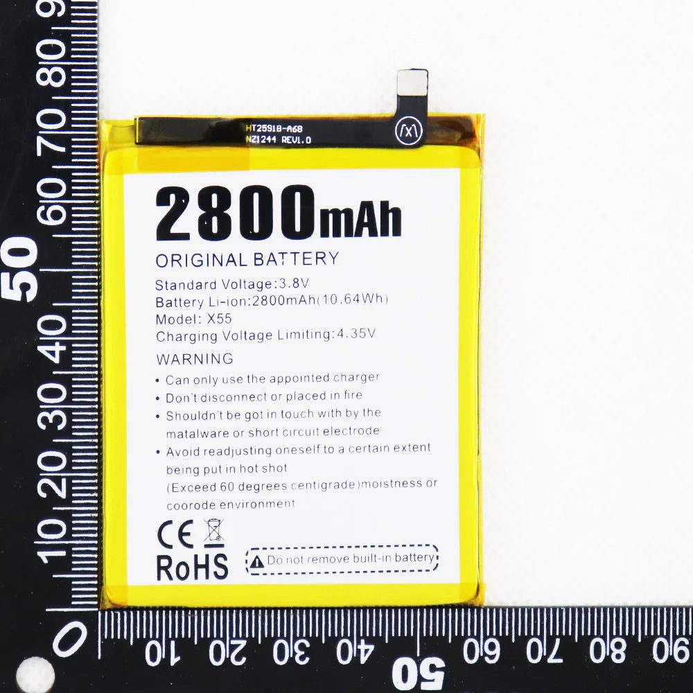 

5pcs 10pcs 20pcs 2800mAh Battery For Doogee X55 Batterie Bateria Accumulator AKKU ACCU PIL Mobile Phone