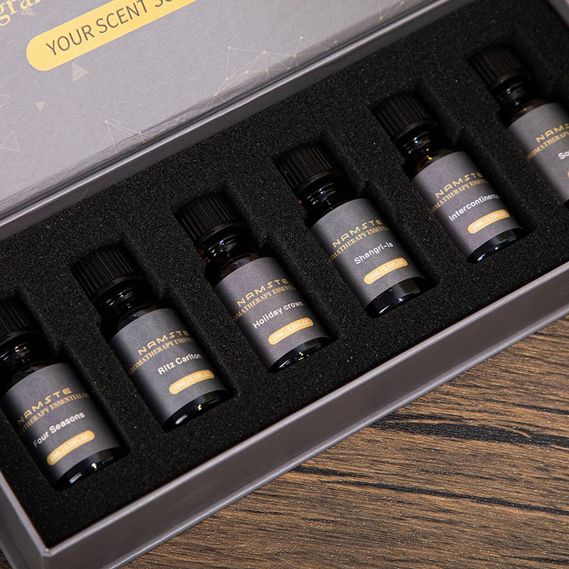 シナモン-アロマディフューザー用香水セット,家庭用,10ml,6個