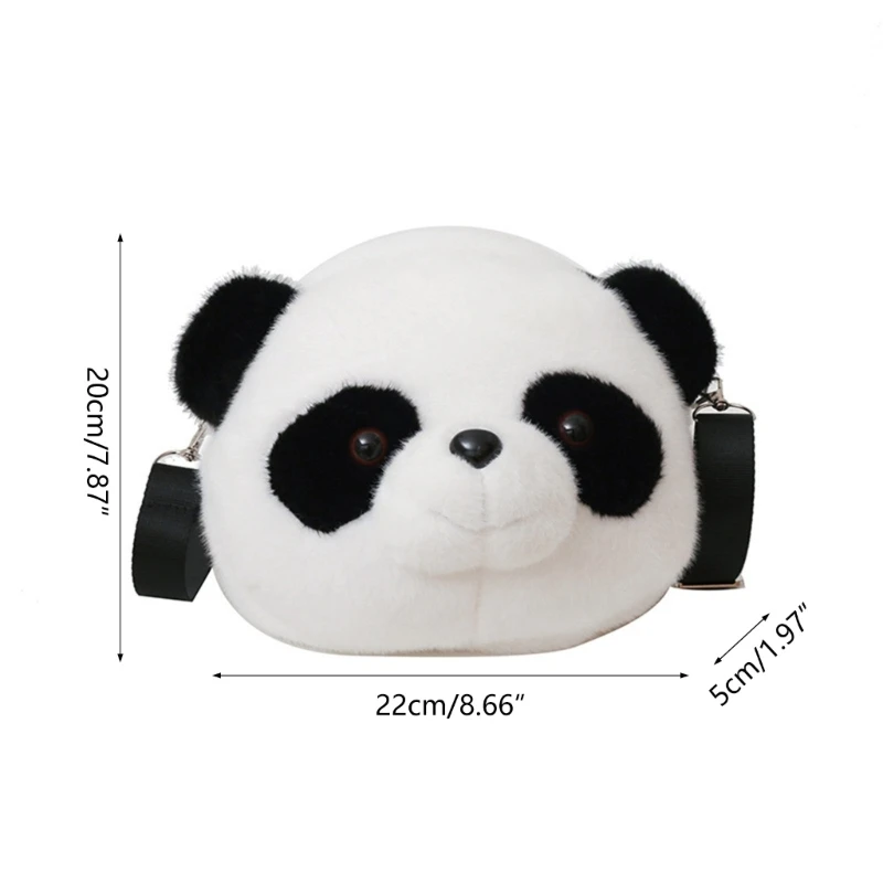 Śliczna torba Panda Torba na ramię Torba na ramię o dużej pojemności Torba na ramię dla dziewczynki