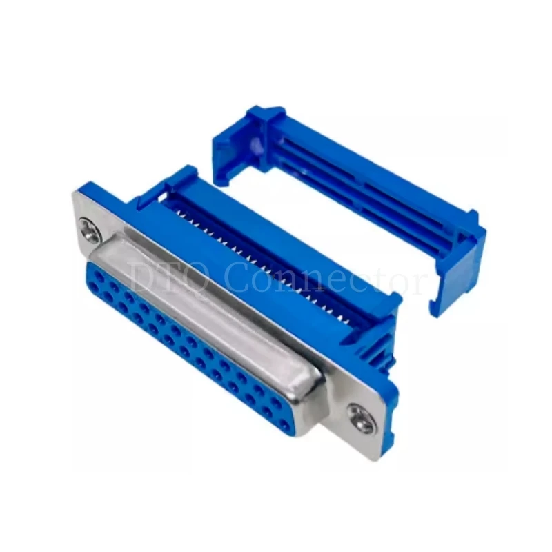 D-SUB 25 핀 25 P 수컷 암컷 스트레이트 DB25 IDC 차폐 커버 타입 커넥터 어댑터, 플랫 리본 케이블용, 10 개