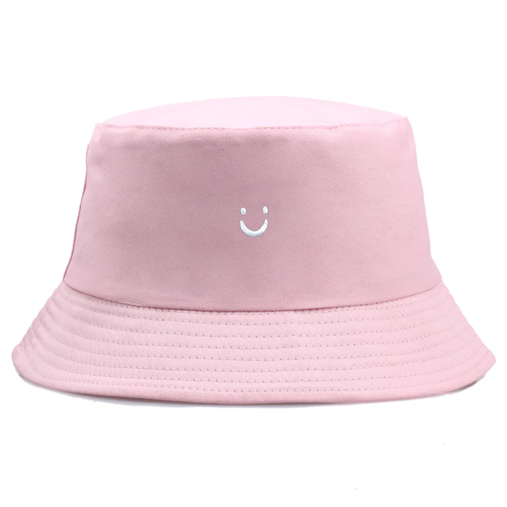 New Embroidered Fisherman Hat Women's Cute Sunscreen Bowl Hat Men's Outdoor Sunshade Hat 2