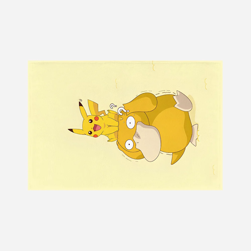 Cute P-Pikachu Towel Towel Large Beach Towel xxl Towels Absorbent Quick-drying soft yoga Swimming resorts Hiking towels 2