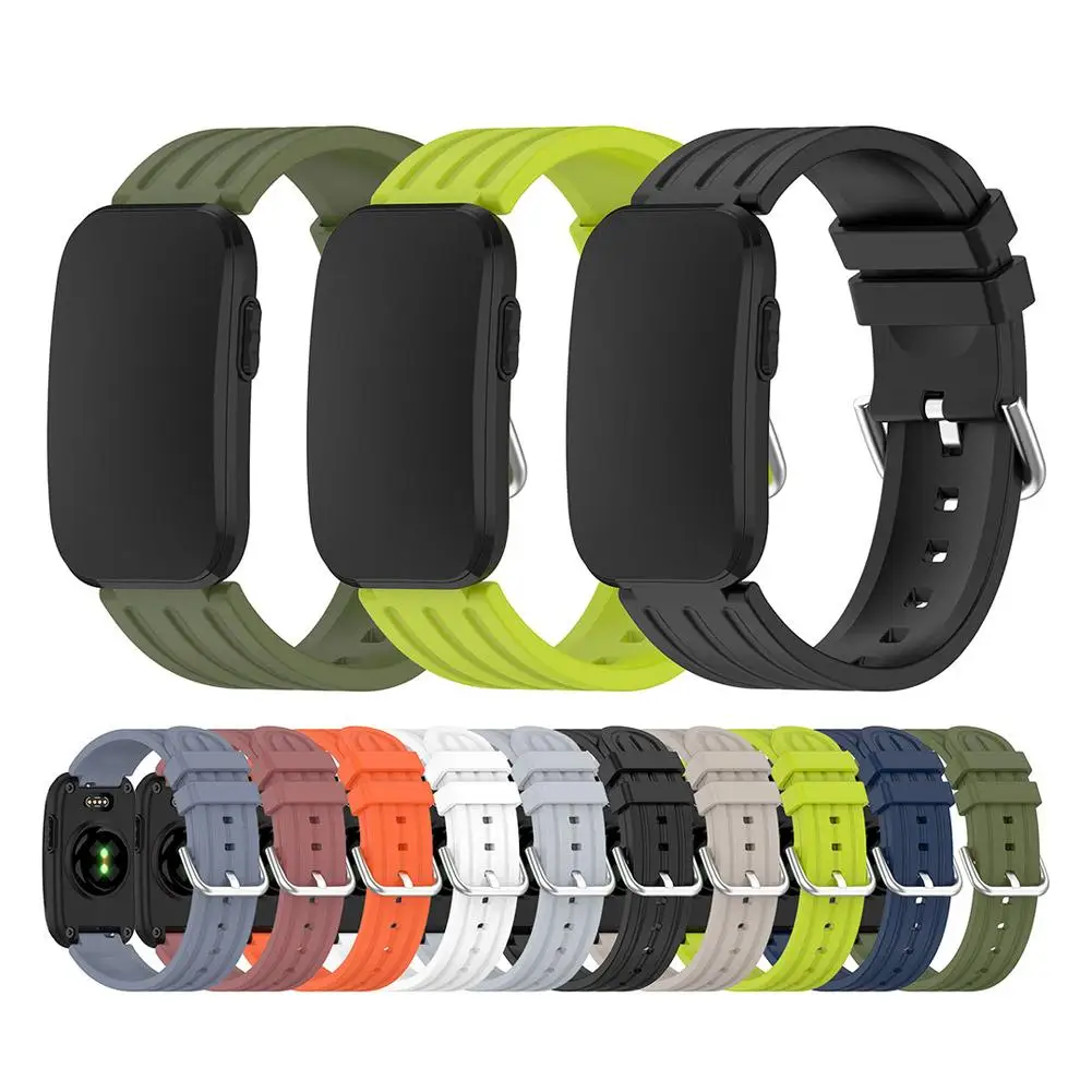 Enhanced Silicone Quick Release Watchband - QuickFit Replacement Strap