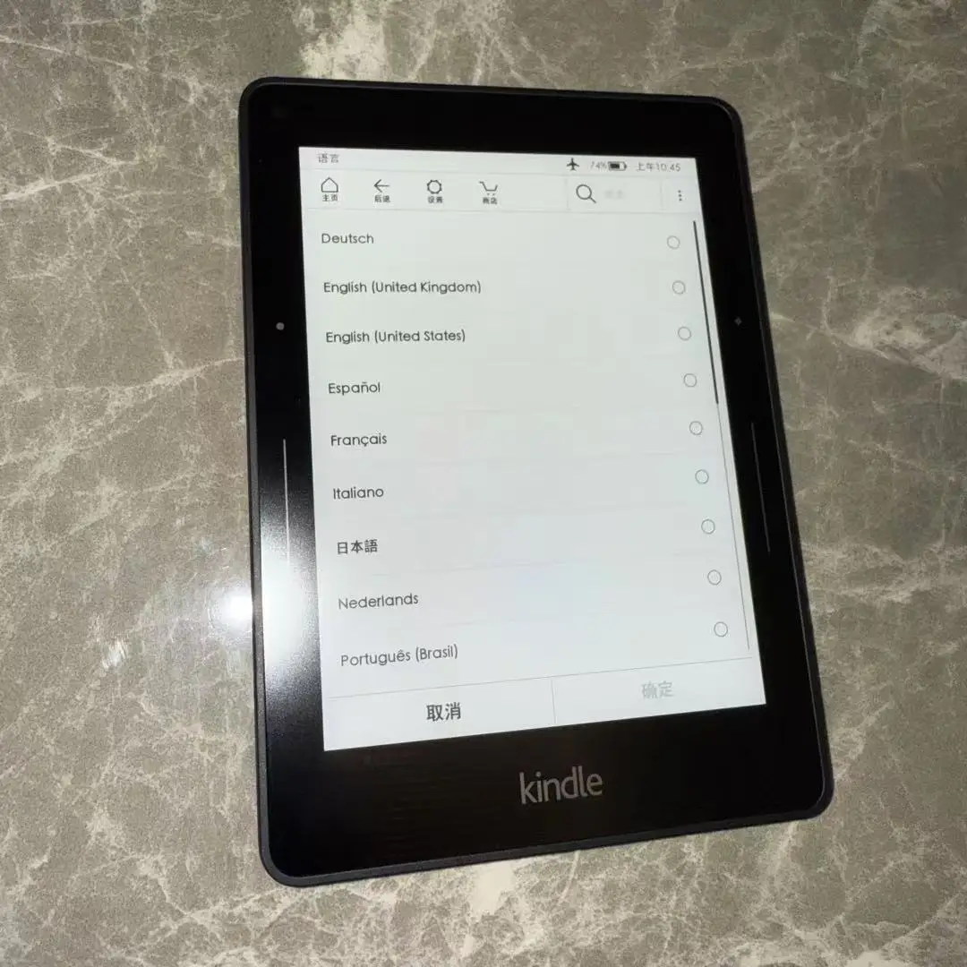 Kindle Voyage Used E-book Reader Built in Light 6 Inch 4GB Ebook E-ink Book  E Book  E-paper  E Ink Display  PDF