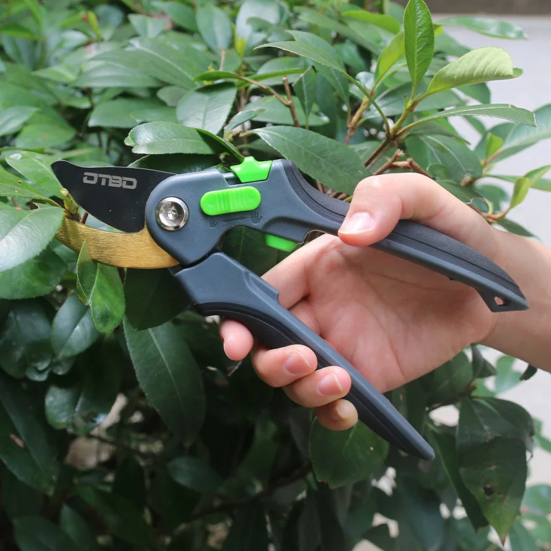 Garden Pruning Shear Tools Labor Saving Scissors Multifunctional Gardening Plant Sharp Branch Pruners Protection Hand Durable