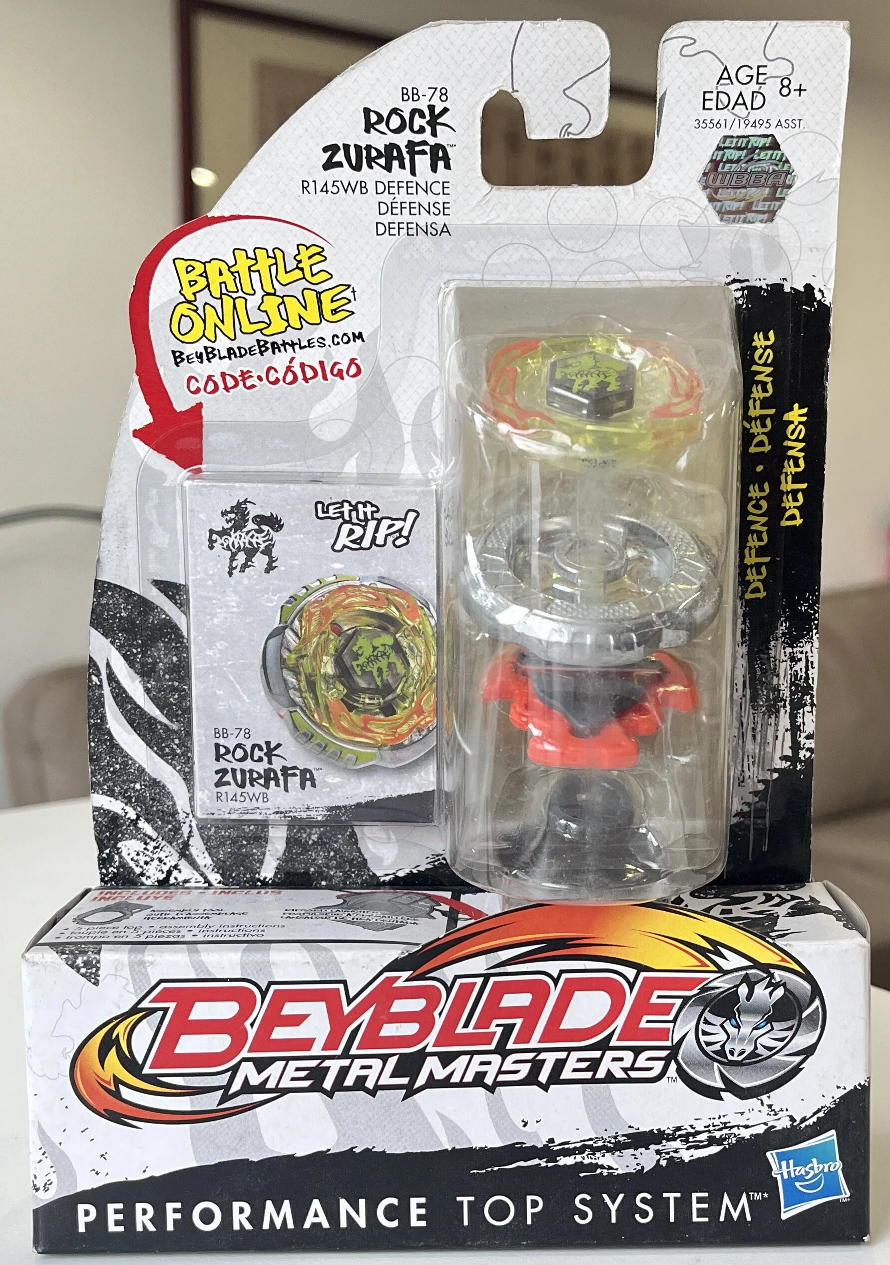 Beyblade METAL MASTERS Gravity Demolition Pack Destroyer BB80A And