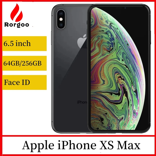Original Apple Iphone Xs Max 6.5 Ram 4gb Rom 64gb/256gb/512gb Smartphone  Hexa Core Ios A12 Bionic Nfc Lte 4g Cell Phone - Mobile Phones - AliExpress