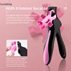 U-shaped French False Nail Scissors Acrylic Nail Clipper Adjustable Nail Tip Cutter Trimmer Manicure with Sizer Precise Cutting 5