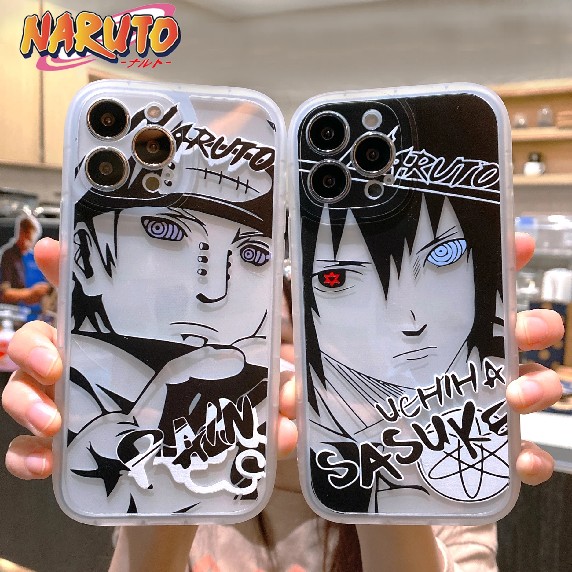 Naruto Phone Case Iphone 13 12 11 Pro Max 7 8 Plus X Xr Soft Silicone Cover Uchiha Sasuke Kakashi Anime Phonecase Shell Men Gift Aliexpress