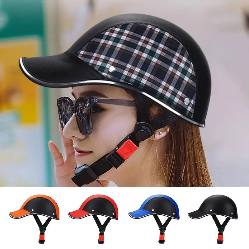 Bike Cycling Helmet Baseball Cap Anti Uv Safety Bicycle Helmet