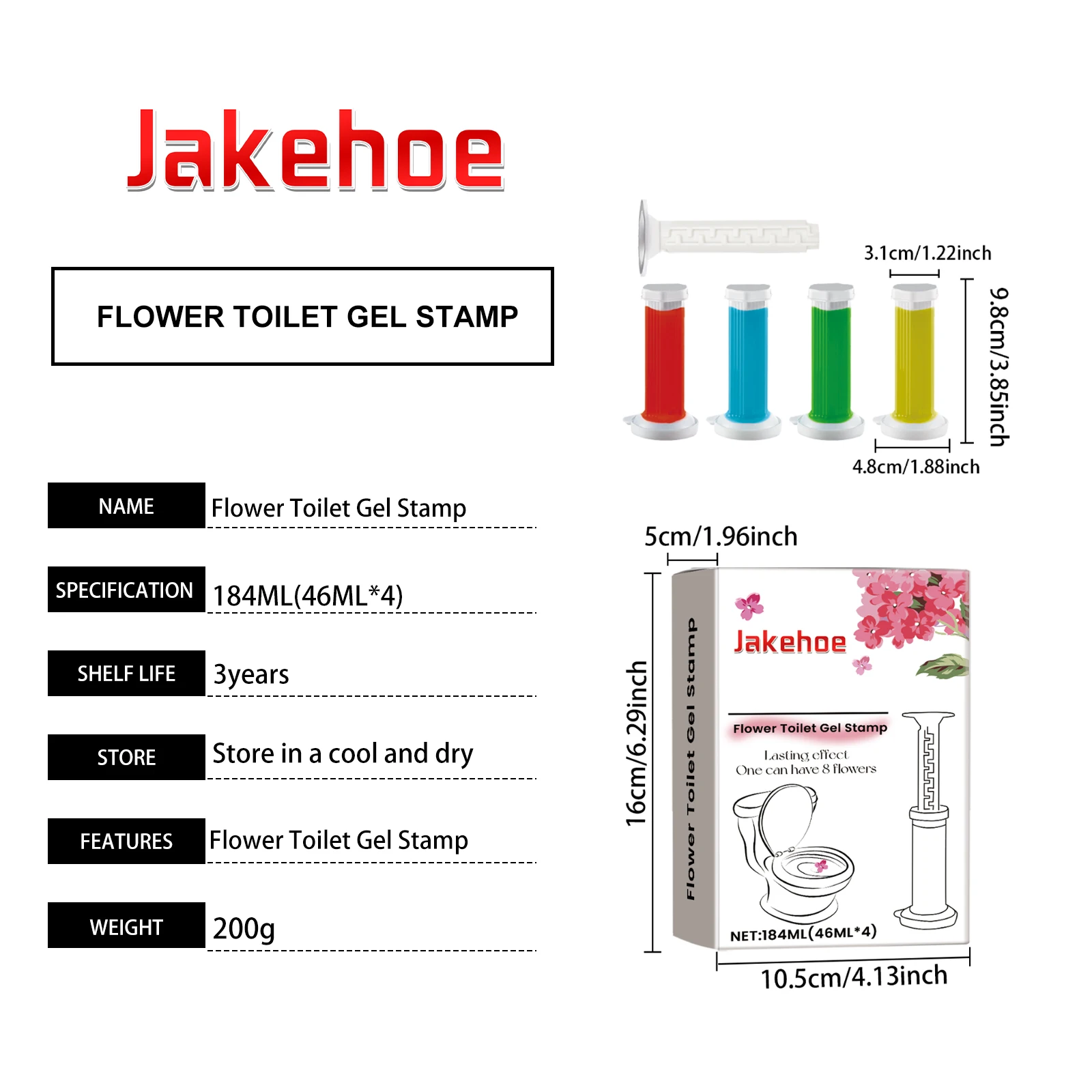 4/8/12/20PCS Toilet Bowl Cleaning Gel Bathroom Deodorizer & Freshener Odor/Stain Removal Long Lasting Fragrance Easy to Use