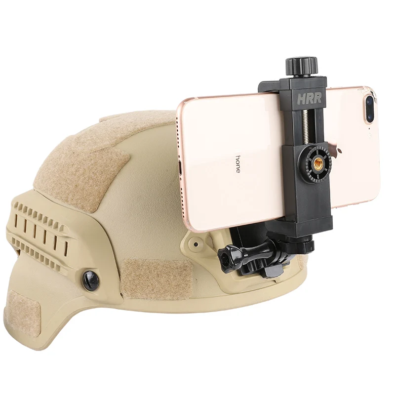 NVG Tactical helmet mount bsae for GoPro9 SJCAM AKASO DJI Action Camera first-person view Mobile phone Holder shooting Accessory action camera accessory action camera holder action camera mount