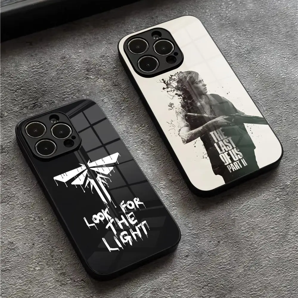 

The Last Of Us Game Phone Case For Iphone 15 14 12 11 13 Pro Max Mini X 8 Xr Xs 7 Puls Glass