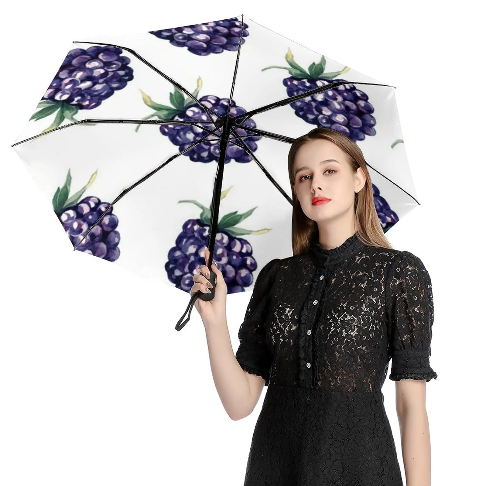 

Automatic Umbrella Rain Sun Rain Anti Uv Windproof Beach Umbrella Girl Parasol Folding Parasol Umbrellas Rain Women Portable59