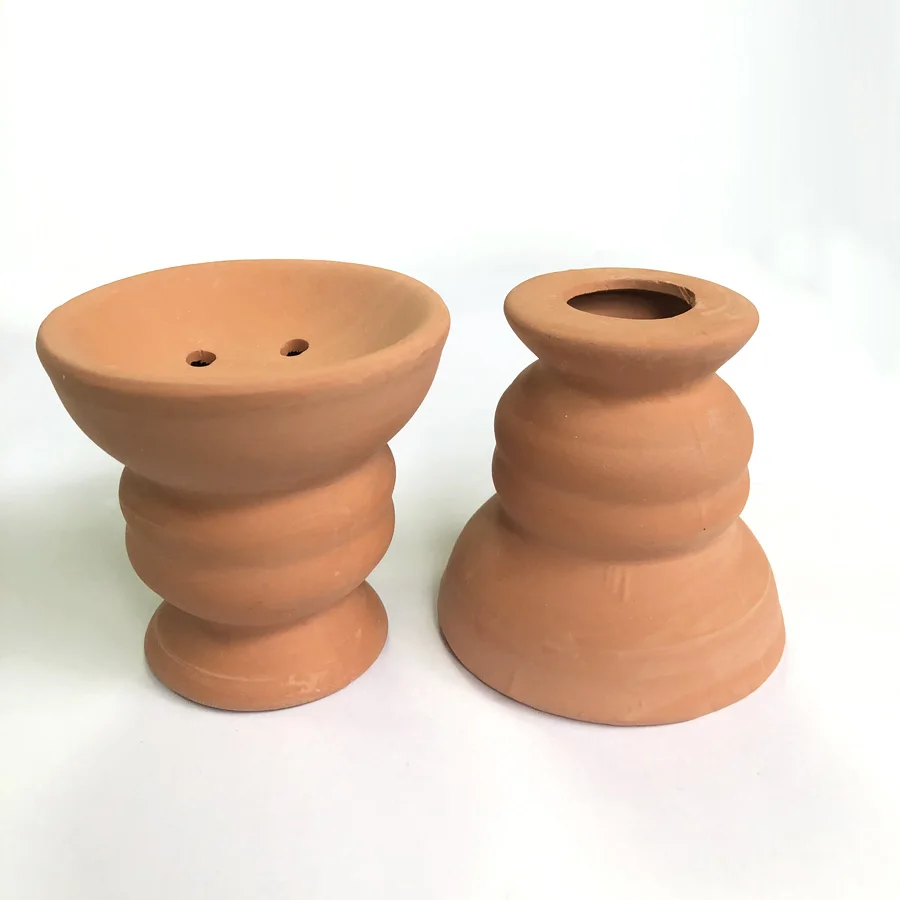 Clay Head Ceramic Hookah Accessories High Quality Clay Hookah Bowl