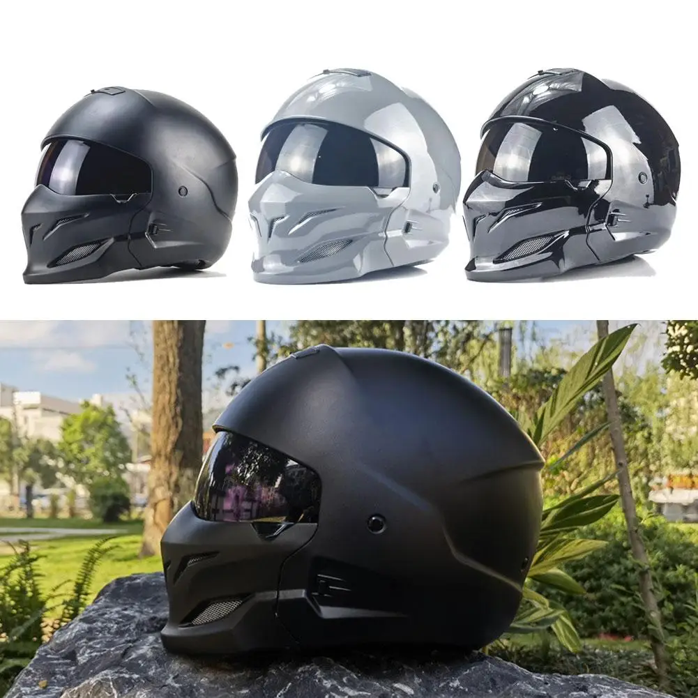 Multi purpose Motorcycle Riding Helmet Scorpion Retro Uv Resistance