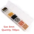 Mixed 8mm 700pcs