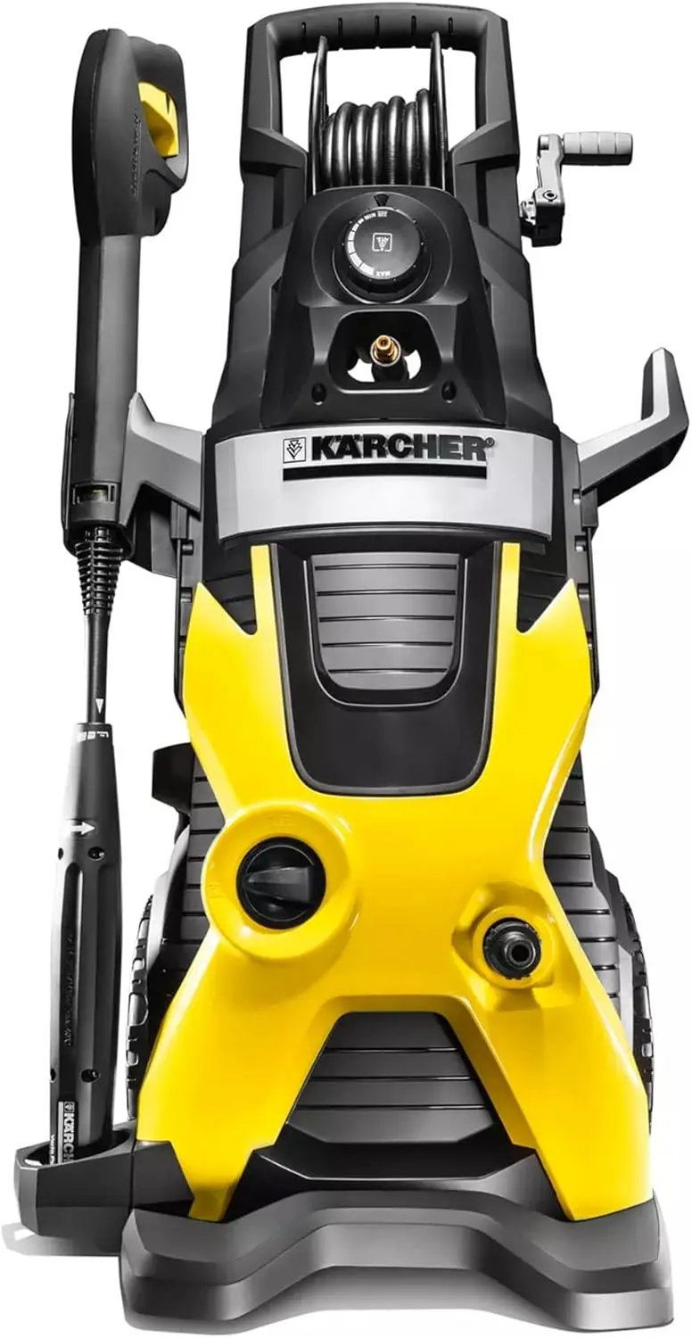 K5 Premium Electric Pressure Washer 2000 PSI-with Vario Power & Dirtblaster Wands, Pressurized Hose Reel-1.4 GPM