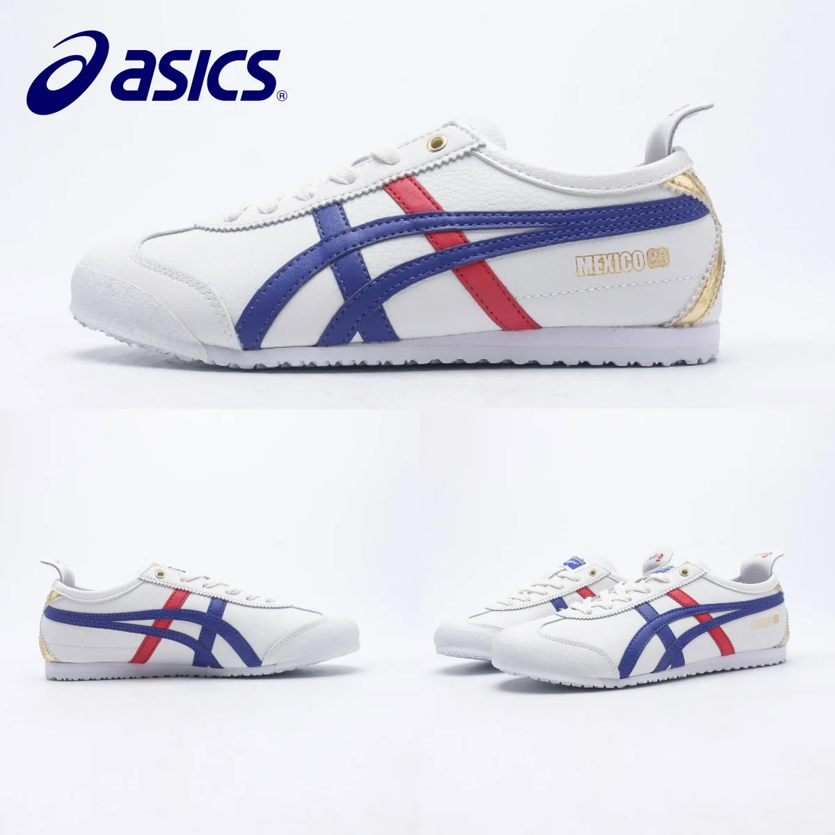 Classic Original Asics Onitsuka Tiger Mexico 66 Con Scarpe Con Lacci Delle Scarpe Cuscino Asics Donna Uomo Sneaker Scarpe Casual Maschili Traspiranti