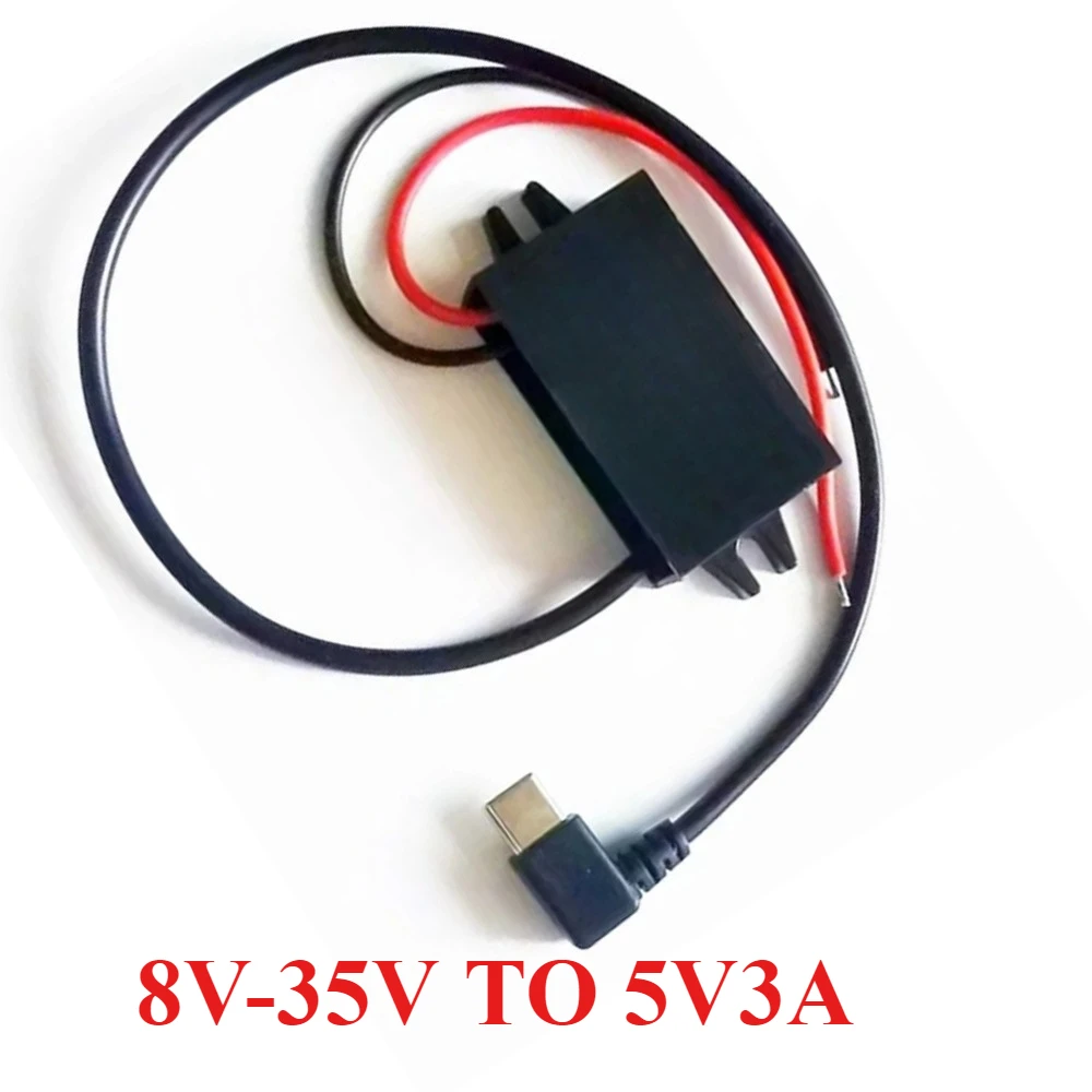 12V-24V to 5V 3A DC-DC Step Down Power Converter product image