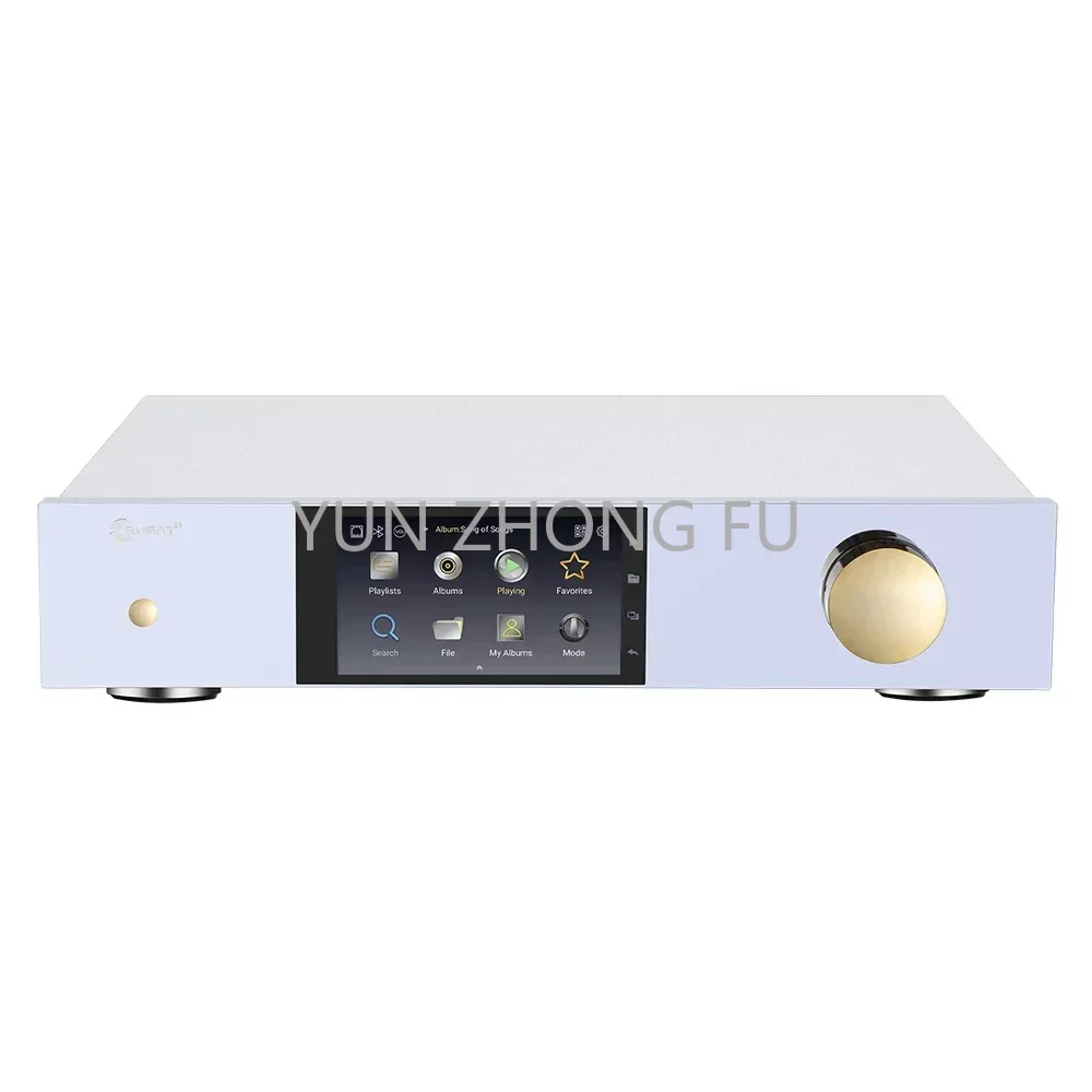 Amplificatore Dsd512 Pcm768 Ess9038Pro Dac Audio Con Mqa Dual Hdd Music Streamer 2022 Nuovo Lettore Musicale Di Rete Hifi Dmp60 Per Av