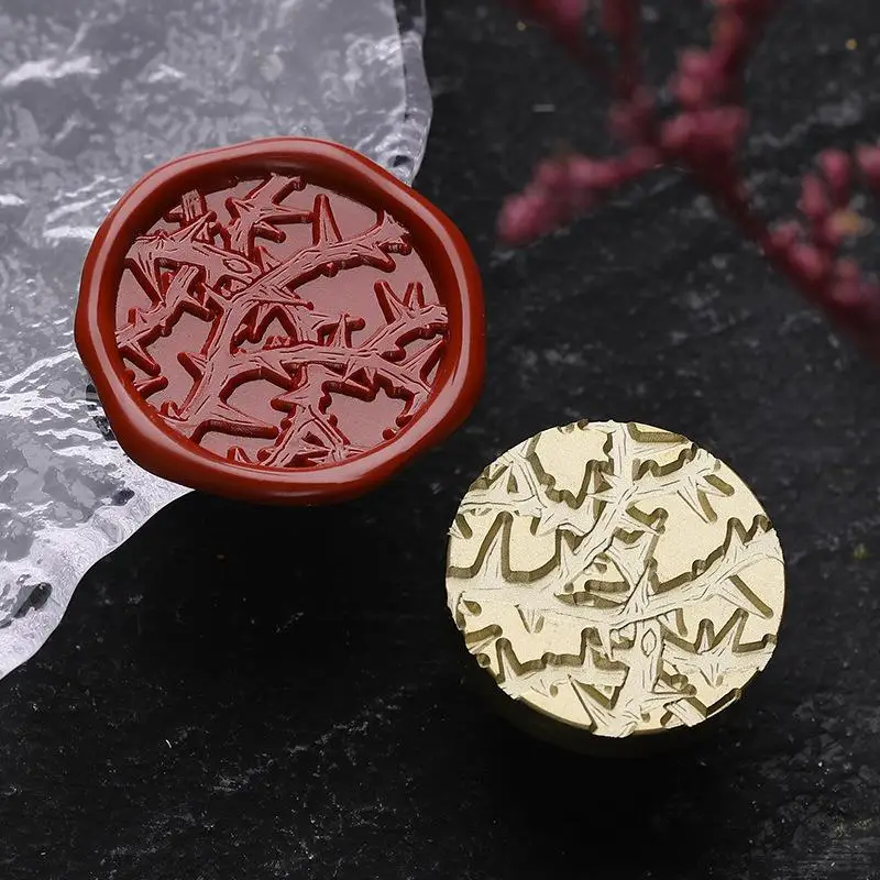 Description Picture 6 of itemHalloween Series Seal Wax Stamp Head Solid Brass Rose Skull Spider DIY Scrapbooking Envelope Invitation Card Decoration Crafts