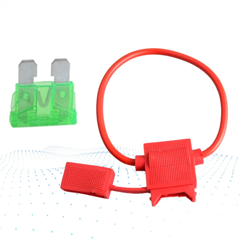 1pcs Atc Waterproof Blade Fuse Holder With 1pcs Fuse Standard Blade