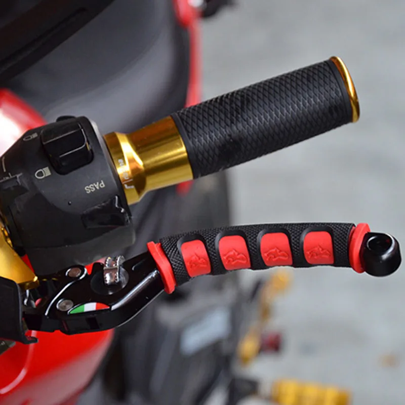 Motorcycle Handlebar Brake Handle Soft Sleeve Anti-Slip Cover Universal Bike Protective Clutch Lever Equipments Accessories